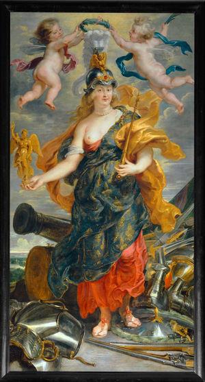 Marie de Medicis en reine triomphante (painting on canvas)