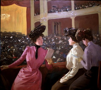 Theater Novedades, 1901-1902 (oil)