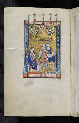 Massacre of the Innocents, c.1280-1320 (miniature)