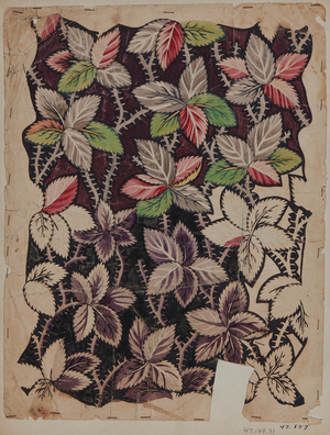Design Drawing, 19th century