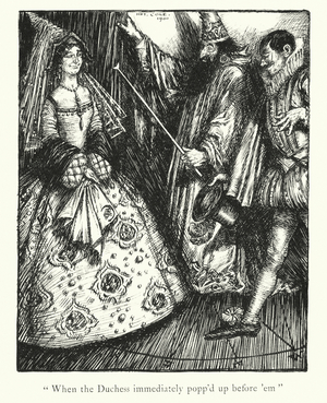 Ingoldsby Legends: The Tragedy (litho)