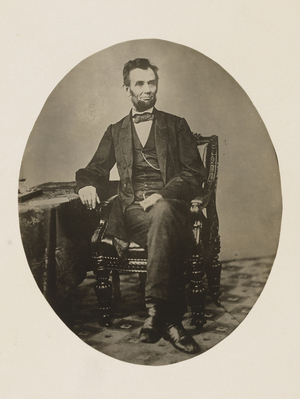 Abraham Lincoln in 1863, 1863 (albumen print)