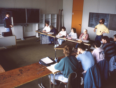 People, places and events in 1989-90 Hagen teaching at a comprehensive school ca 1990 NRW …, 1989 (photo)