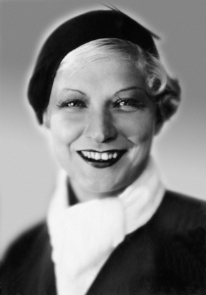 Hilde Hildebrand in 'When Love Sets the Fashion', 1932 (b/w photo)