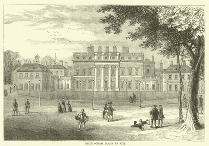 Buckingham House in 1775 (engraving)