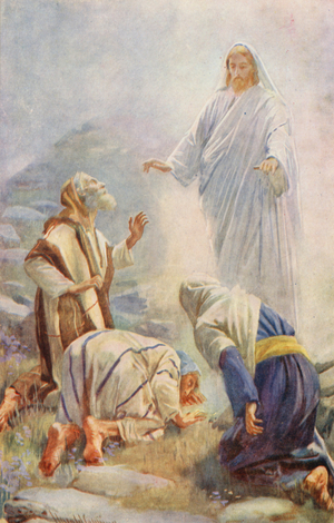 New Testament: "This is My Beloved Son" (colour litho)