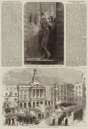 The Revolution in Spain (engraving)