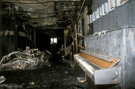 KRISTIANSAND 1986-09-05: Hotel fire-Hotel Caledonia. 14 people lose their lives …, 1986 (photo)