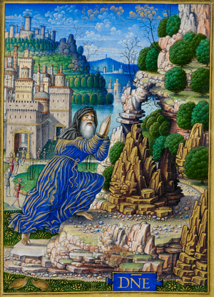 King David in Penitence