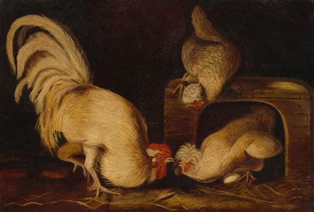 Farmyard Fowls, c.1827 (oil on canvas)
