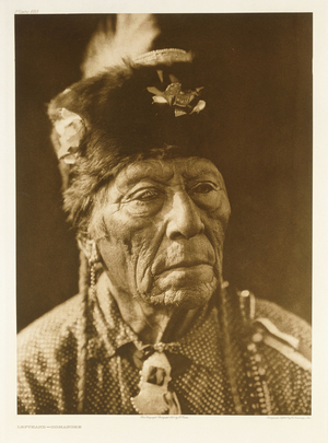 Lefthand-Comanche, 1907 (photogravure)