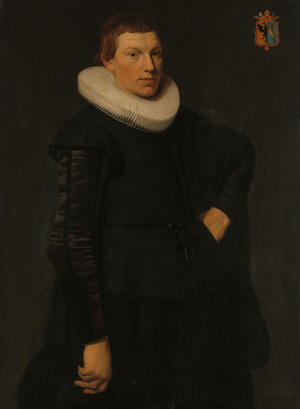 Portrait of Reijnier Ottsz Hinlopen, 1631 (oil on panel)