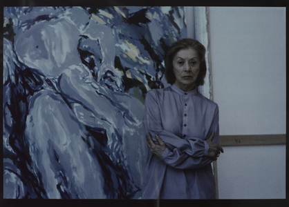 Elaine de Kooning, 1983 (cibachrome print)