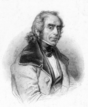 Francois Arago (1786-1853) French politician physicist and astronomer, director of the observatory of Paris, engraving