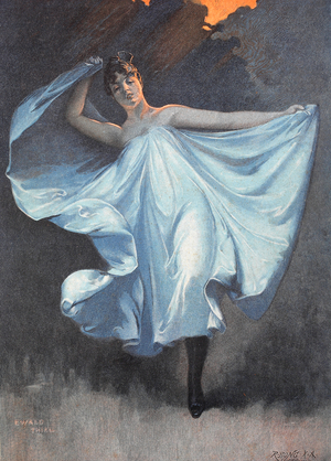 serpentine dance is a form of dance that was popular throughout the United States and Europe in the 1890s