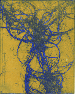 The Entangled Self 12, 2013 (etching)