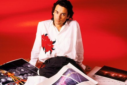 JEAN MICHEL JARRE, COMPOSER, c. 1989  (photo)