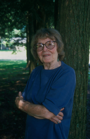 American writer Ellen Douglas in 1999 (photo)