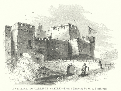 Entrance to Carlisle Castle (engraving)