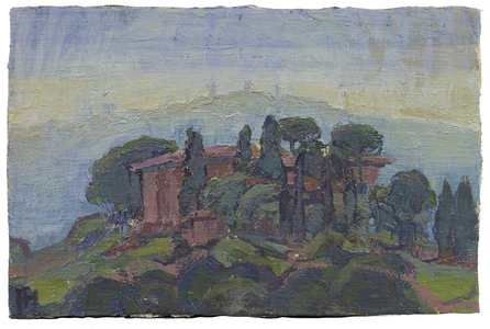 Near Montalcino, 2015 (oil on linen)