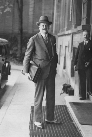 Pierre Etienne Flandin, 1931 (b/w photo)