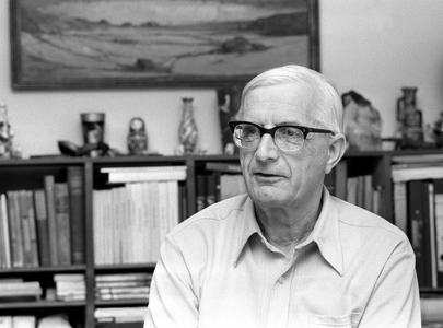 Oslo 1973 Director at Tandberg Radio Vebjørn Tandberg in his office. Interview …, 1973 (photo)