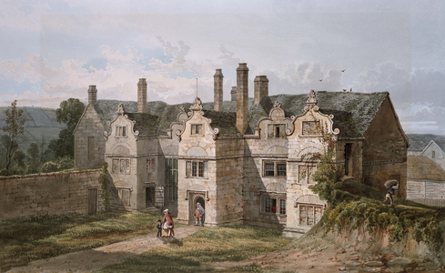 View of Trerice, Cornwall, 1819 (watercolour)