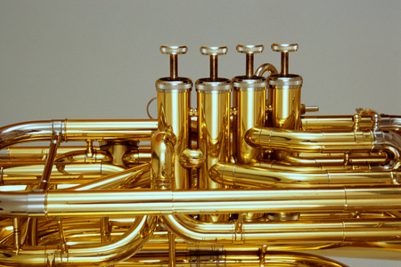 Contrabass Tuba - close