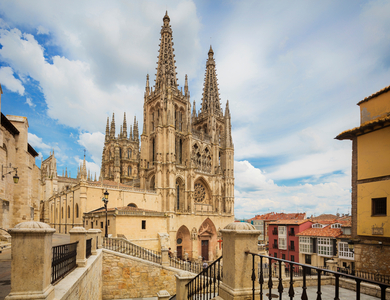 The Gothic cathedral, Burgos, Burgos Province, Castile y Leon, Spain. (photo)