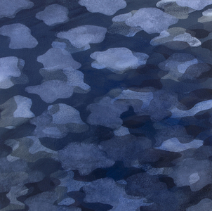 Nocturne, 2016 (oil on wood)