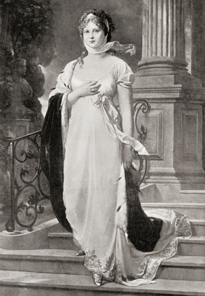 Duchess Louise of Mecklenburg-Strelitz,  from Hutchinson's History of the Nations, pub.1915