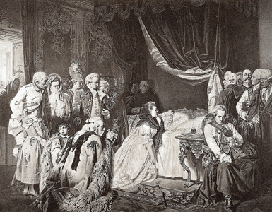 Death of Emperor Joseph II (photo)