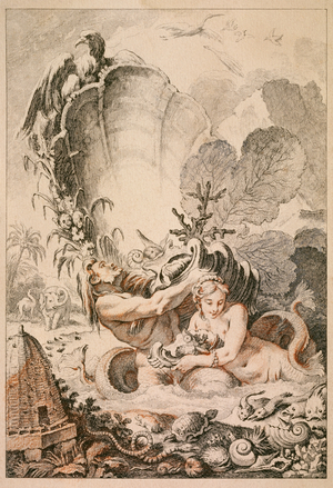 Frontispiece, 18th century (drawing)