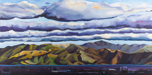 Tears Over the Alps, 2010 (oil on canvas)