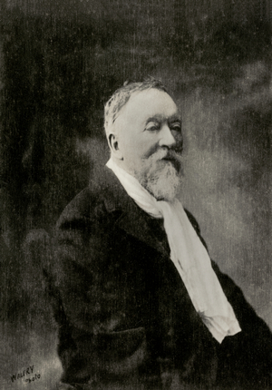 Portrait of the French painter Felix Ziem ( 1821 , 1911 ) (photograph)