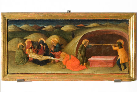 Deposition of Jesus Christ in the tomb, 1437 (tempera on panel)