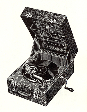 Early record player