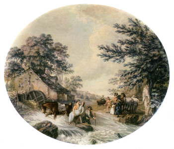 'Vicar of Wakefield' by Oliver Goldsmith, illustration by Thomas Hearne.