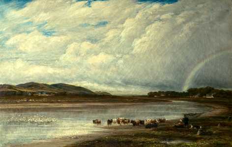On the Nith, 1899 (oil on canvas)
