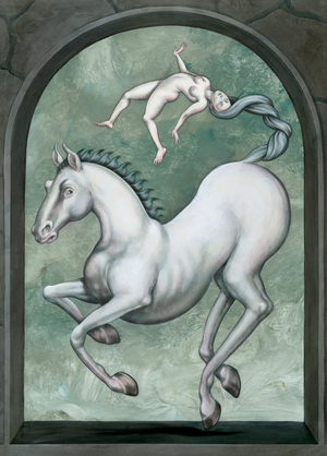 The Host, 2012 (acrylic paint on illustration board)