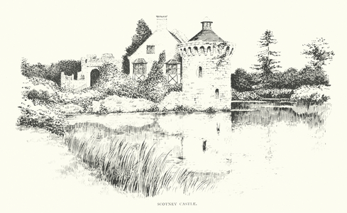 Scotney Castle (litho)