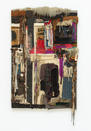 Rags and Old Iron II (After Nina Simone), 1989 (mixed media)
