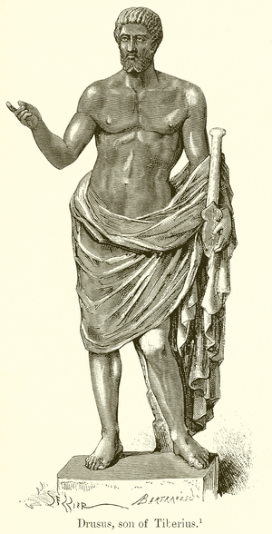 Drusus, Son of Tiberius (engraving)