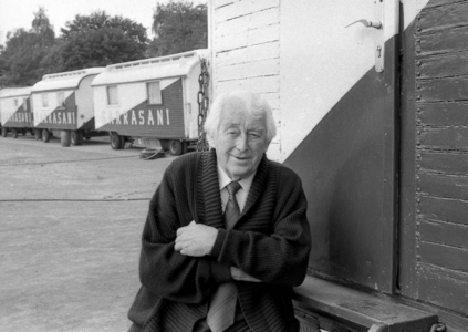 Fritz Mey (GER Director Circus Sarrasani) in Dresden,..., 1990 (photo)