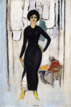 Ines Napoli, c.1908 (oil on canvas)