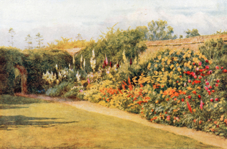 The South Border (colour litho)