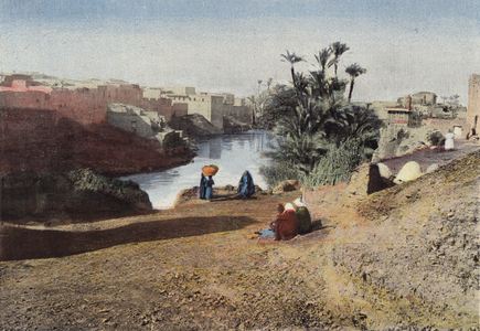 Medinet-El-Fayoum (colour photo)