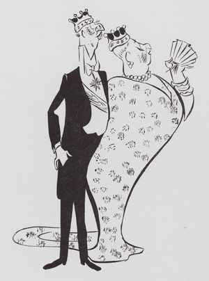 The Duke and Duchess (litho)
