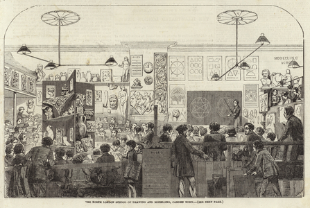 The North London School of Drawing and Modelling (engraving)
