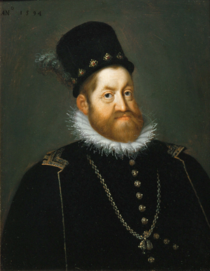 Emperor Rudolf II (painting on copper)